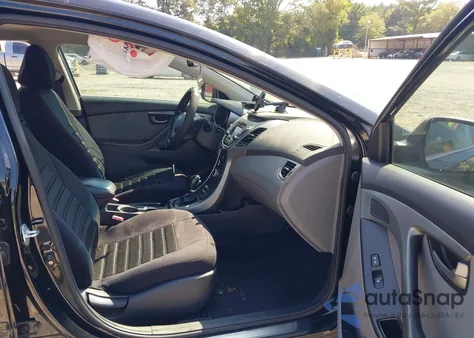 2016 Hyundai Elantra Sport из США, поврежденный, VIN KMHDH4AH3GU586536